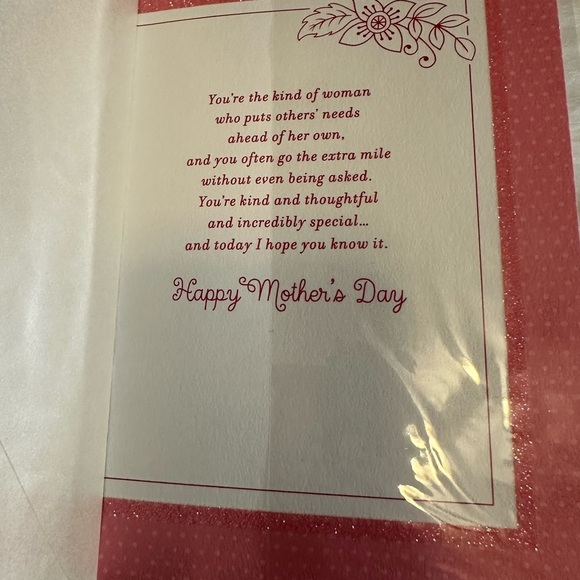 🧡10/$10 Floral Pink Greeting Card - Picture 3 of 4